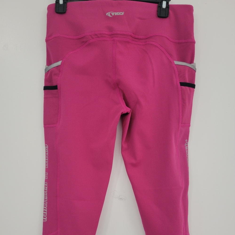 TKO- Pink Yoga Leggings Heather Pink Extra Large - Picture 7 of 14